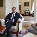 posvetovanje predsednika z vodjo poslanske skupine