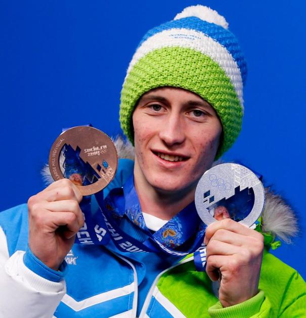 Peter Prevc s kolajnama