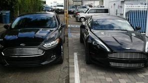 Aston Martin in Ford mondeo