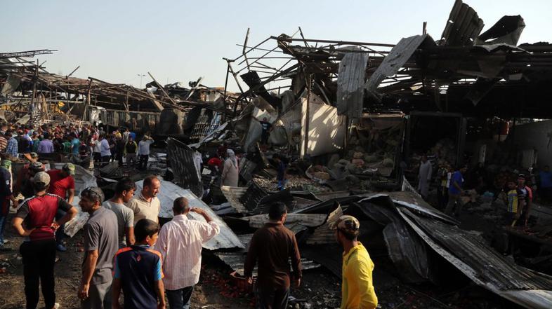 napad trznica Bagdad