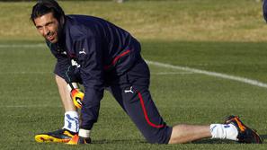 Gianluigi Buffon se zaveda moči Slovenije, čeprav bodo Italijani zagotovo vsaj m