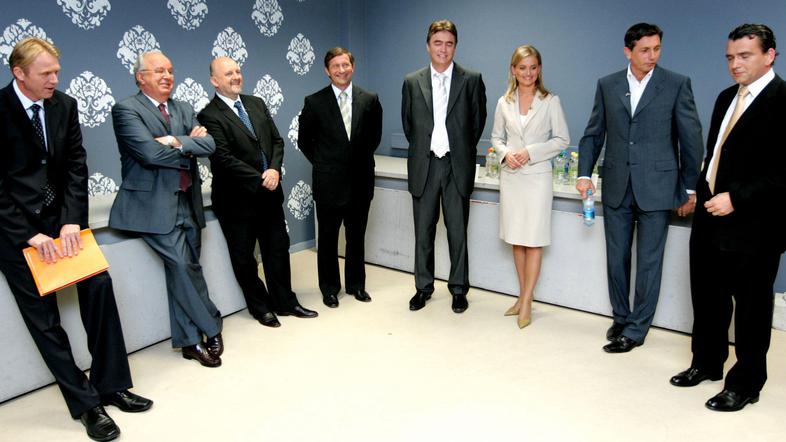 Drugo televizijsko soočenje predsednikov strank