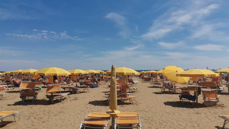 Plaža Lido di Jesolo (beneška riviera)