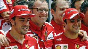 ferrari alonso massa domenicali