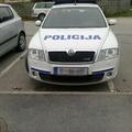 Naš bralec meni, da policisti dajejo slab zgled drugim voznikom. (Foto: Bralec)