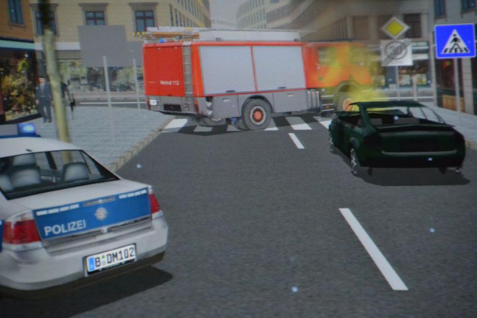 Simulator vožnje intervencijskih vozil | Avtor: Gregor Prebil