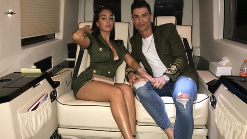 Georgina Rodriguez in Cristiano Ronaldo