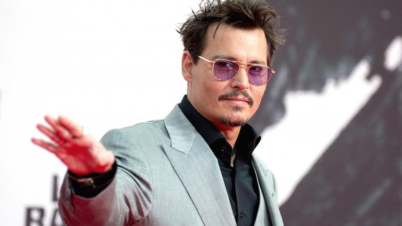 scena 04.04.14. johnny depp, US actor and cast member Johnny Depp arrives for th