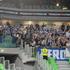 Union Olimpija MZT Skopje liga ABA dvorana Stožice navijači gledalci tribuna