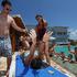 Tequila pool party