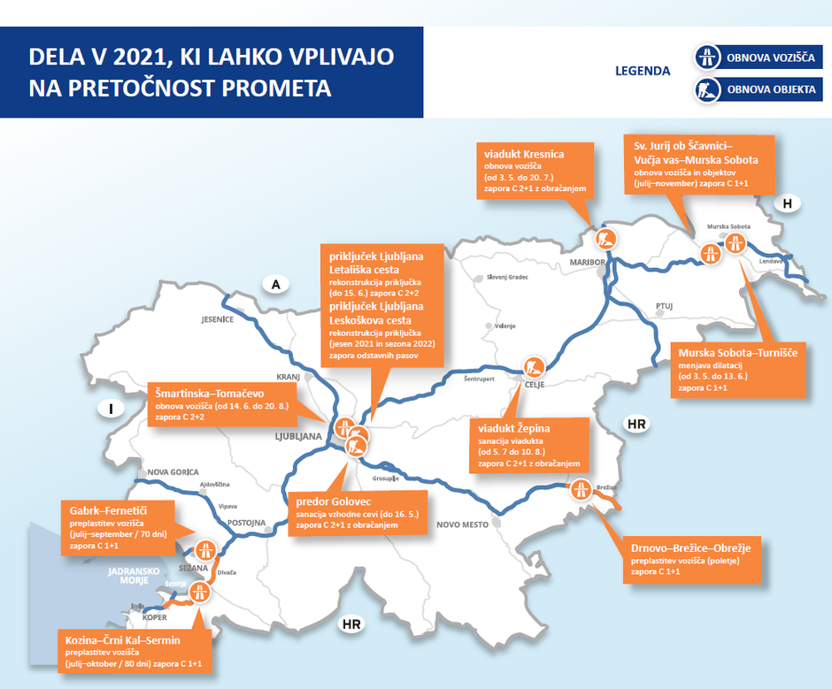 dela Dars 2021 poletje avtoceste | Avtor: Dars