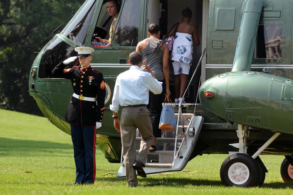 Barack Obama, družina, počitnice, hčerka