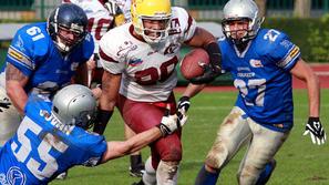 Lani so bili Vukovi za Silverhawks v Ljubljani usodni v polfinalu CEFL. (Foto: N