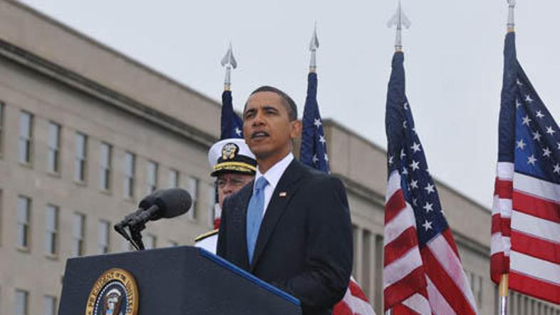 Slovesnosti se je udeležil tudi ameriški predsednik Barack Obama.