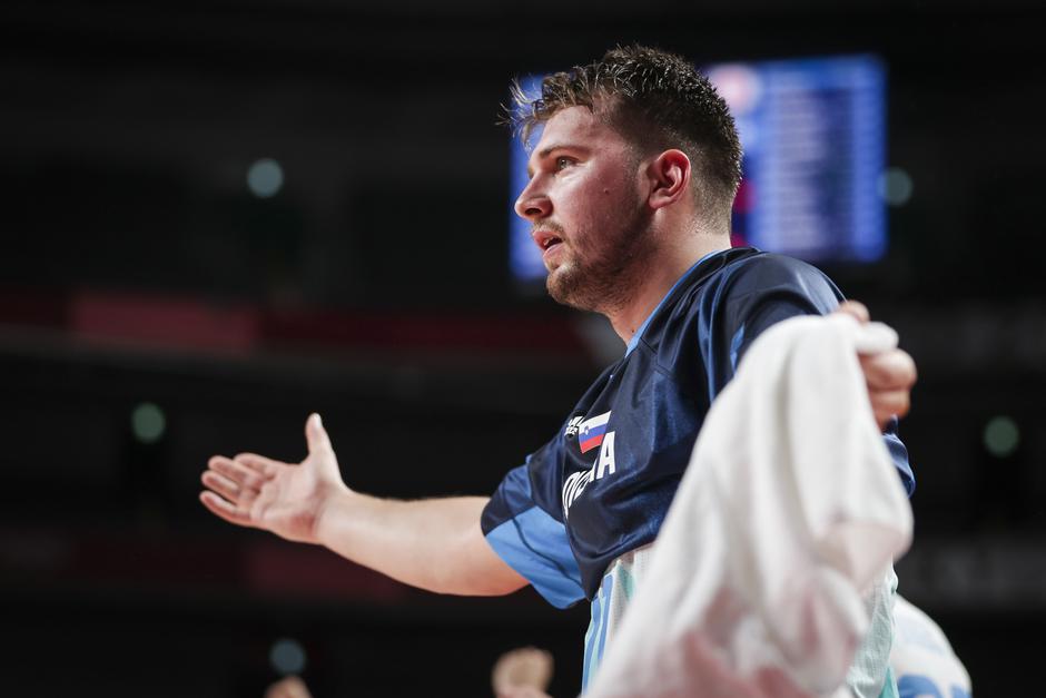 Luka Dončić Slovenija Japonska Tokio 2020 | Avtor: Anže Malovrh/STA