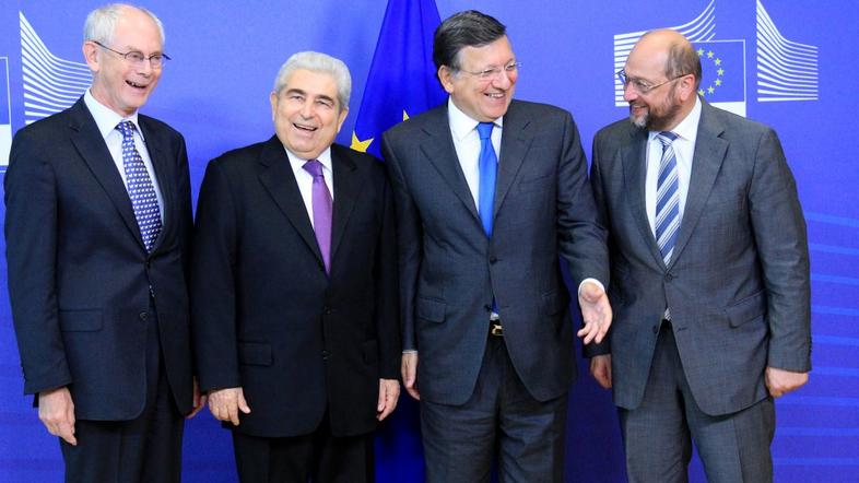 barroso, schulz, van roupney