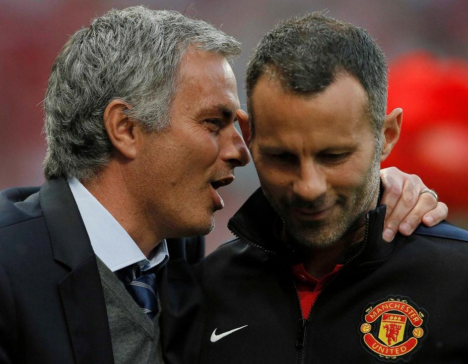 Giggs Mourinho Manchester United Chelsea Premier League Anglija liga prvenstvo