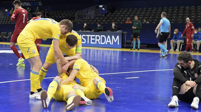 Ukrajina Srbija futsal Euro