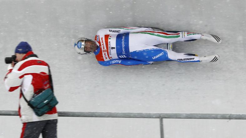 Armin Zöggeler sankanje