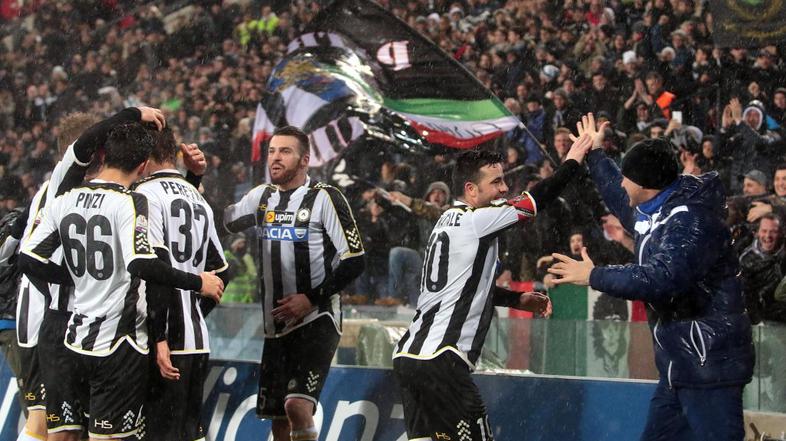 Di Natale gol Friuli Udinese Fiorentina italijanski pokal Coppa Italia