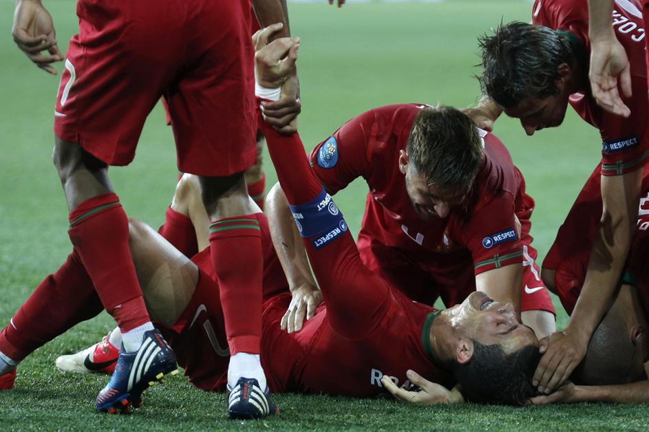 Cristiano Ronaldo Euro 2012 Portugalska Nizozemska