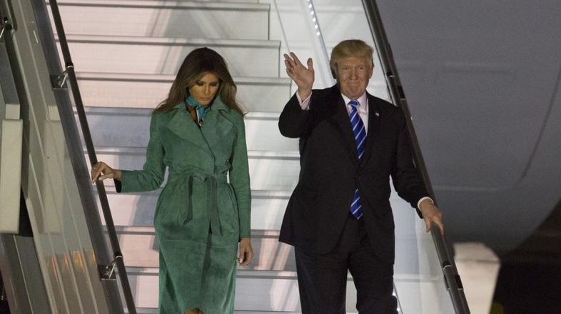 Donald Trump Melanija Trump