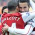 Van Persie Walcott Arsenal Blackburn Premier League