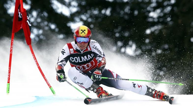 Marcel Hirscher alta badia veleslalom