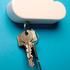 Držalo za ključe: Cloud Key Holder. Videno na www.homedosh.com.