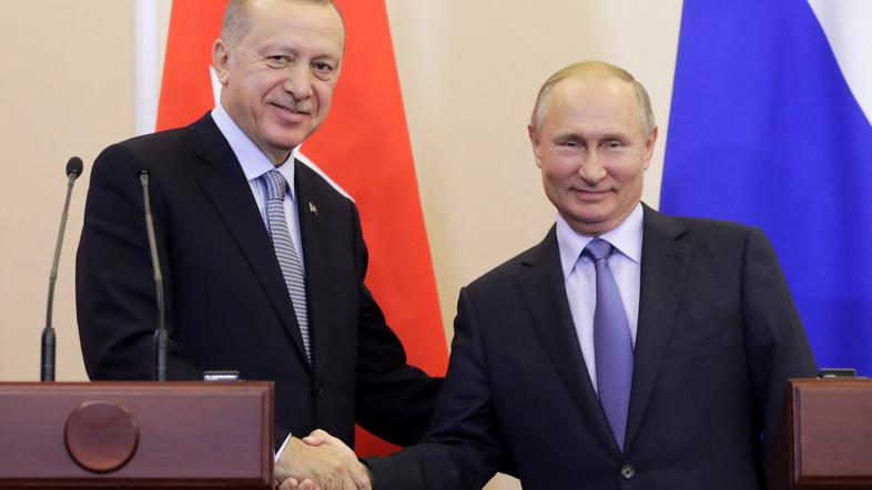 Vladimir Putin Recep Tayyip Erdogan