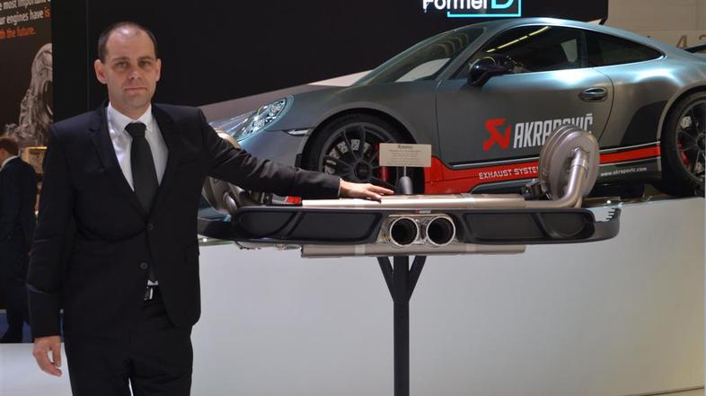 Uroš Rosa, izvršni direktor podjetja Akrapovič