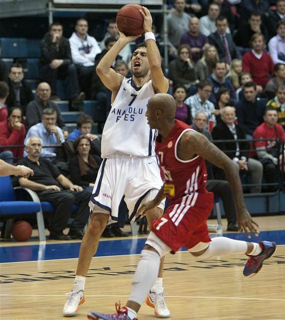 Vujačić Wright Cedevita Anadolu Efes Zagreb Evroliga