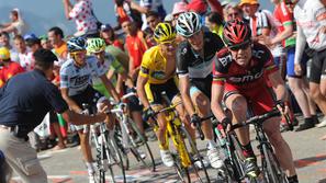 tour 12. etapa contador schleck evans voeckler
