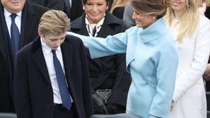 Barron Trump,Melania Trump, starša Knauss