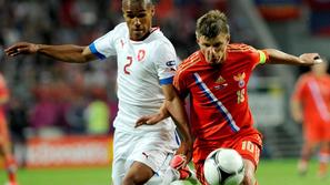 Gebre Selassie Aršavin Rusija Češka Euro 2012 Vroclav