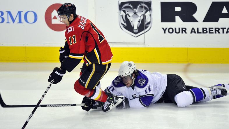 Kopitar je zabil prvi gol na tekmi proti Coloradu. (Foto: Reuters)