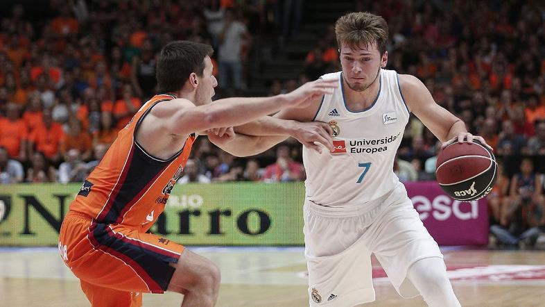 Luka Dončić Valencia BC Real Madrid Baloncesto