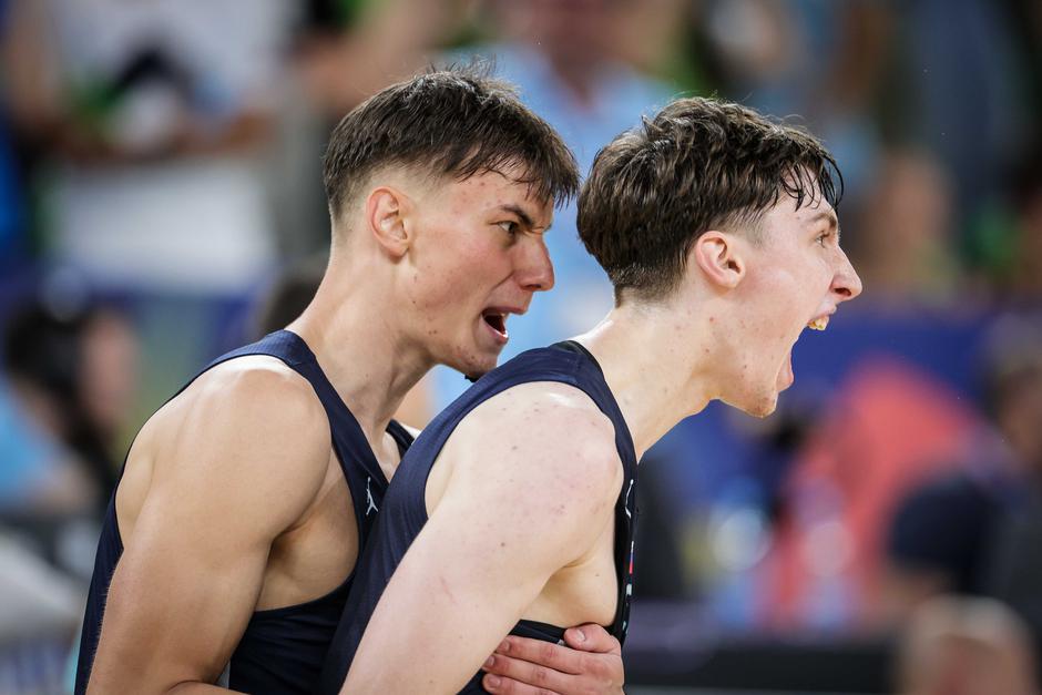 eurobasket u20 slovenija-francija | Avtor: Saša Despot