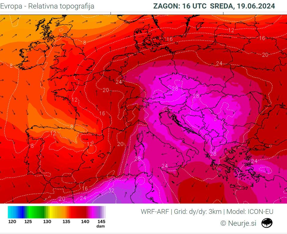 Napoved Neurje.si | Avtor: Neurje.si