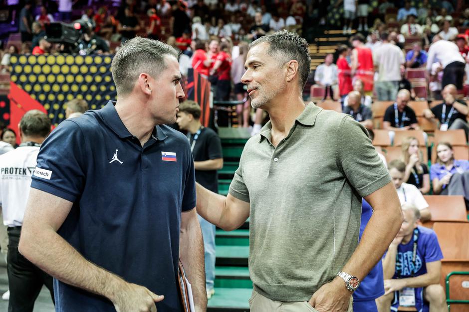 eurobasket 2025 Katovice slovenija poljska, Greg St. Jean, rob pelinka | Avtor: Saša Despot