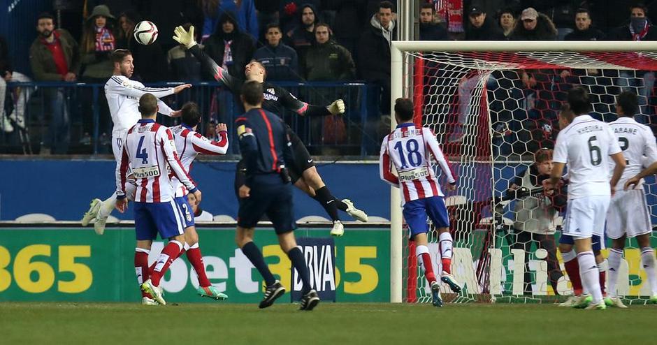 Jan Oblak Sergio Ramos Atletico Madrid Real Madrid Copa del Rey | Avtor: Reševalni pas/Twitter