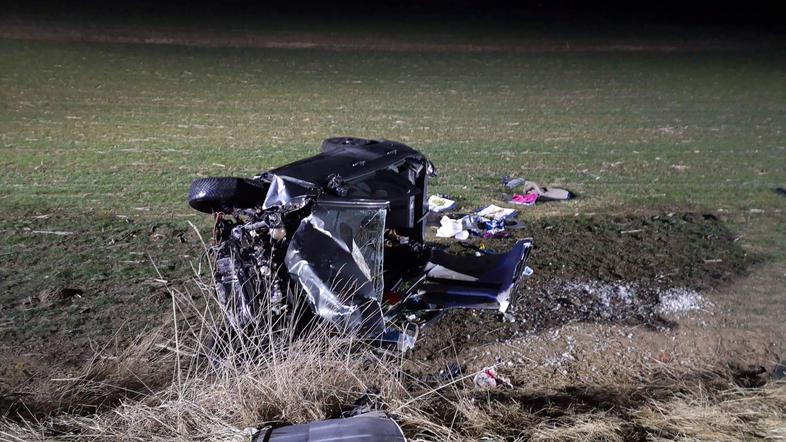 prometne nesreča Jeprca - Kranj