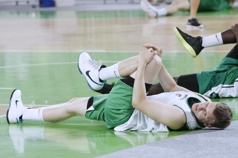 Temmu Rannikko Union Olimpija trening | Avtor: Saša Despot