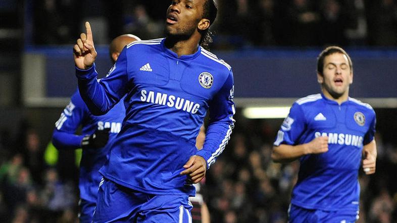 Dider Drogba je v prvem kolu Premier League zablestel s tremi zadetki proti WBA.