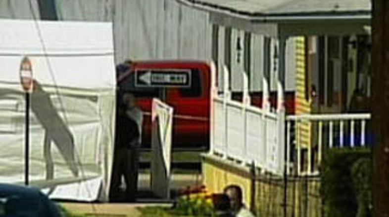 Hiša, v kateri so se zgodili grozljivi umori.