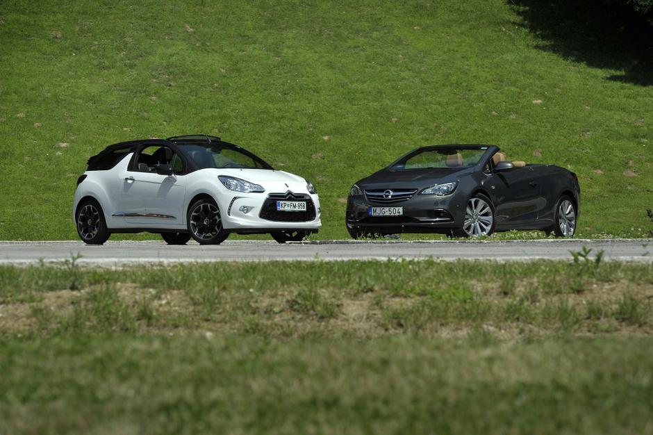 Opel cascada in citroën DS3 cabrio | Avtor: Anež Petkovšek