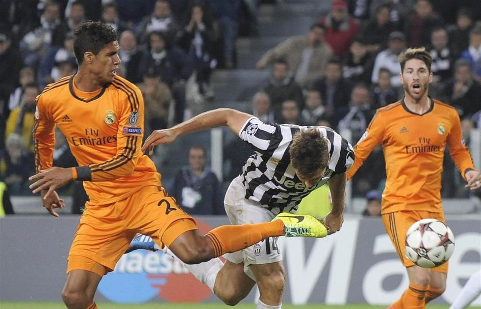 Llorente Varane Ramos Juventus Real Madrid Liga prvakov