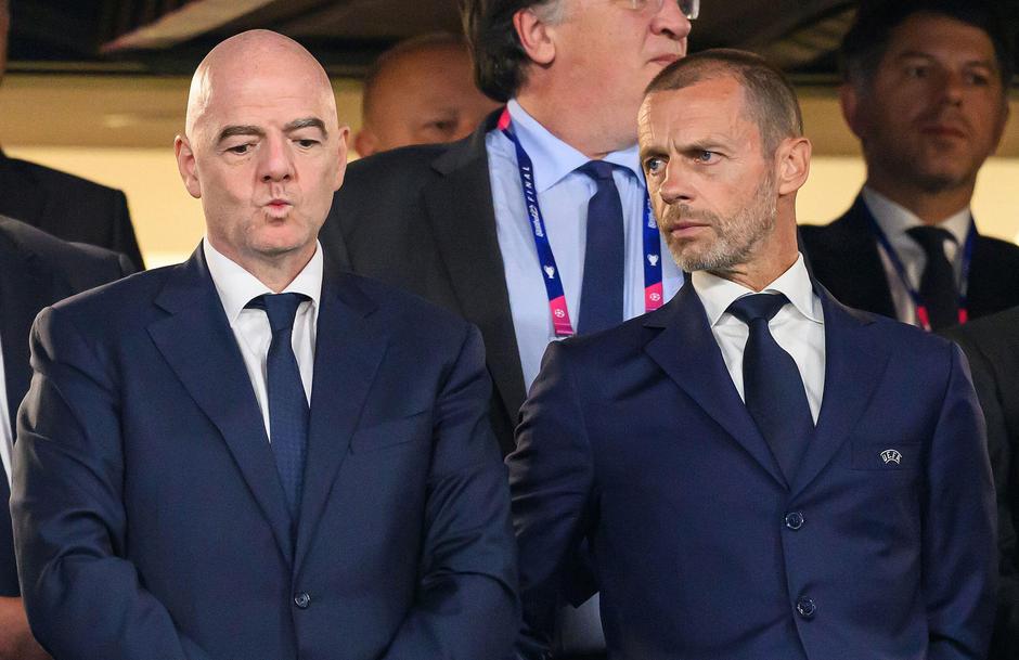 Infantino Čeferin | Avtor: Profimedia