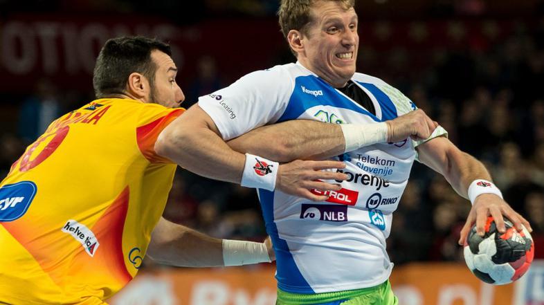 David Miklavčič Slovenija Španija rokomet