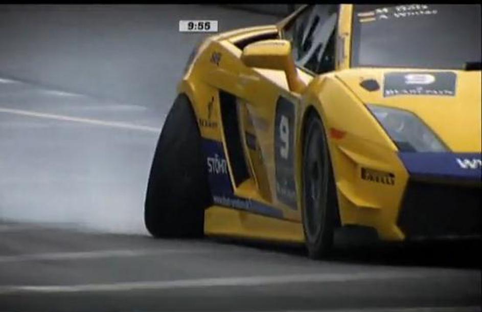 Eden izmed razbitih gallardov.